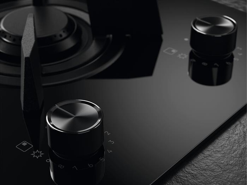 "AEG - Piano cottura gas + elettrico CN071436DH-Nero"