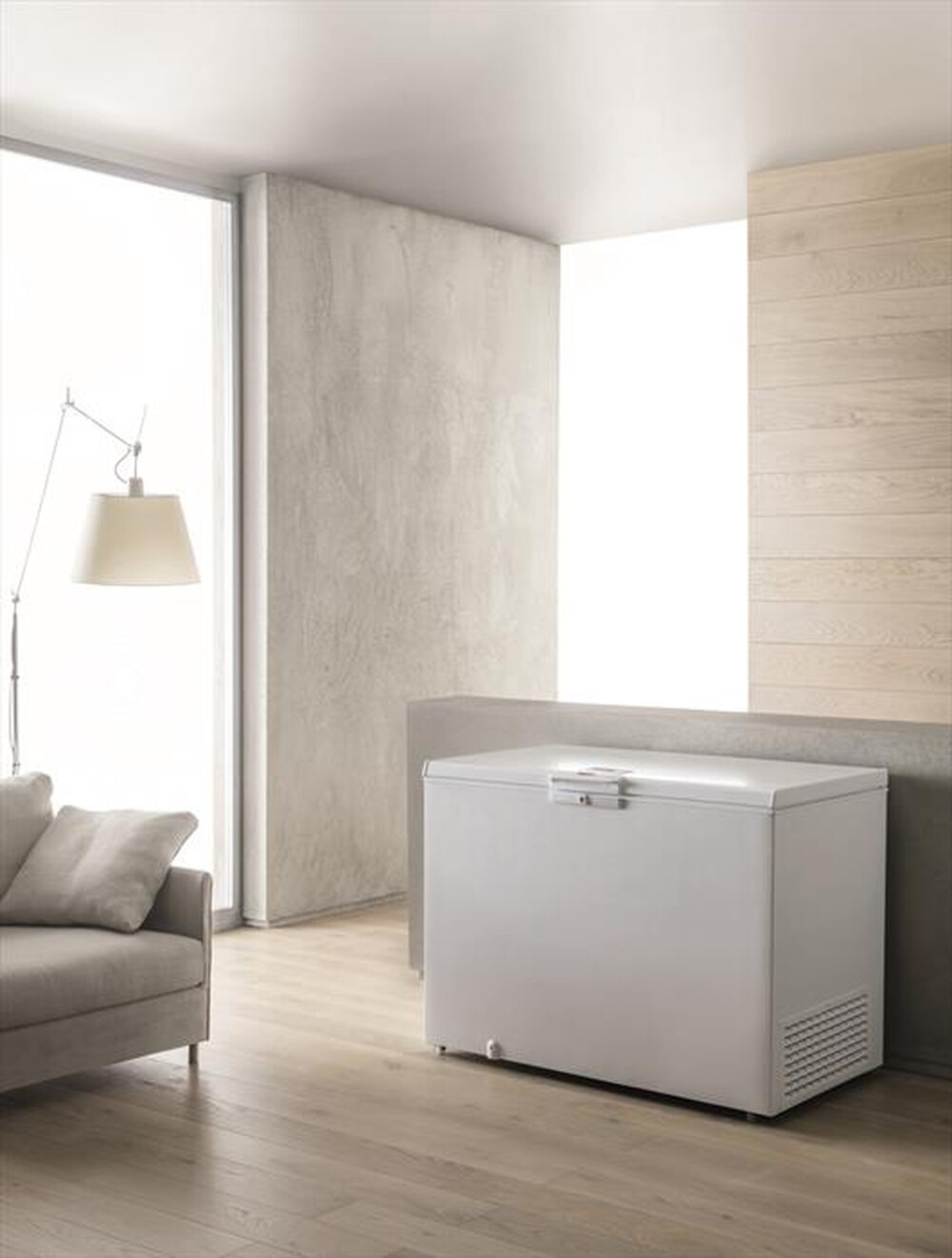 "WHIRLPOOL - Congelatore orizzontale WHE3133 FM Classe F 315 lt-Bianco"