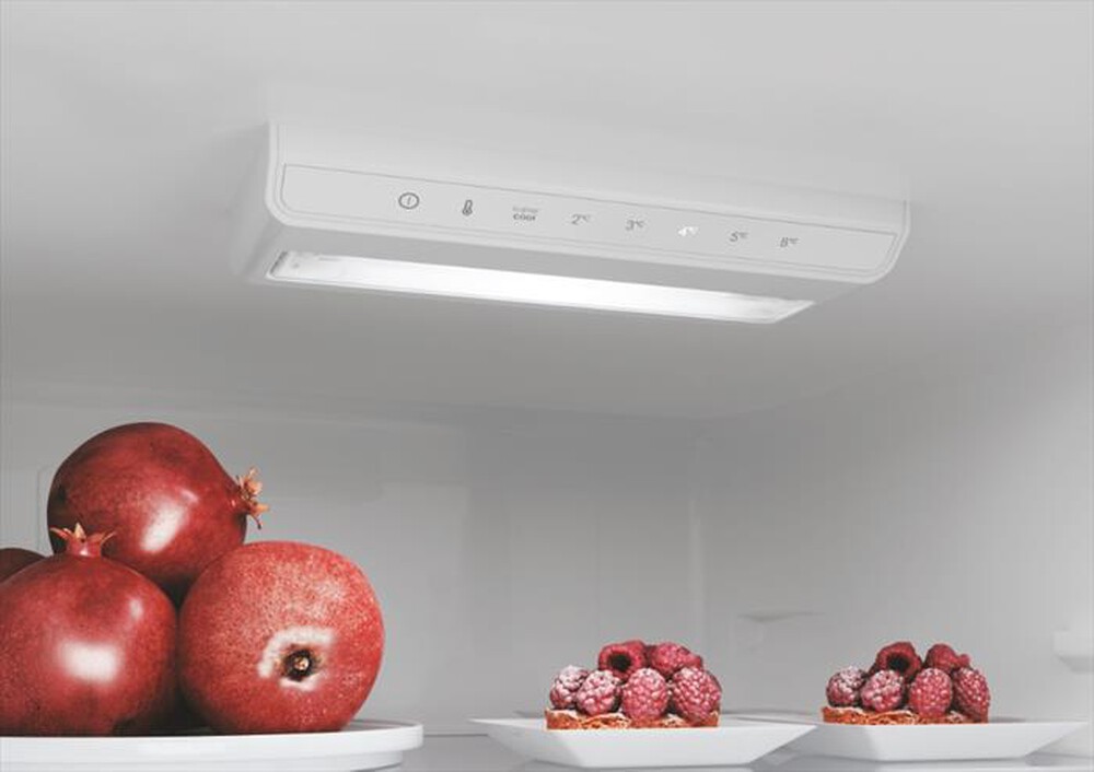 "CANDY - Frigorifero combinato CCE3T618EW Classe E 341 lt-Bianco"