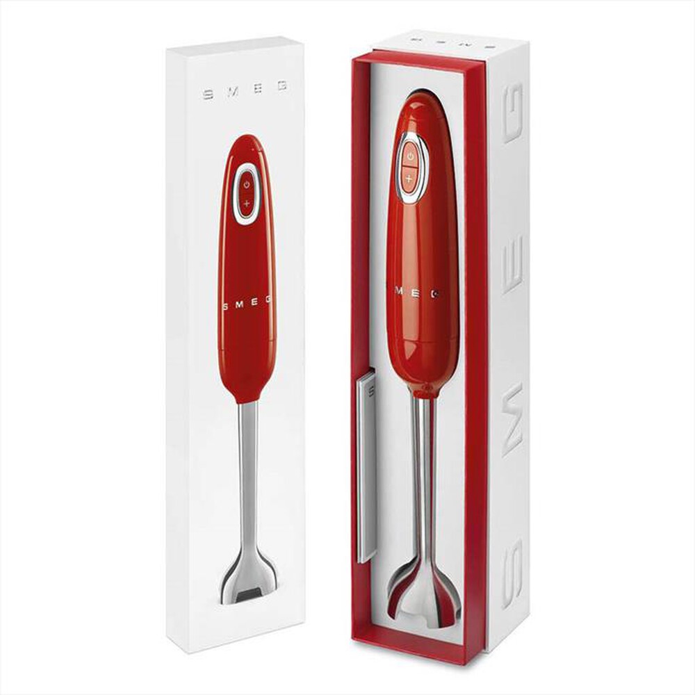 "SMEG - Frullatore ad immersione HBF11RDEU-Rosso"