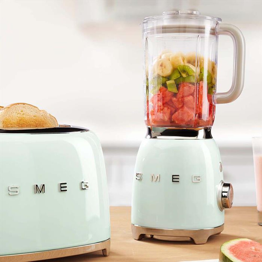 "SMEG - Frullatore da Tavolo 50's Style – BLF01PGEU-verde pastello"