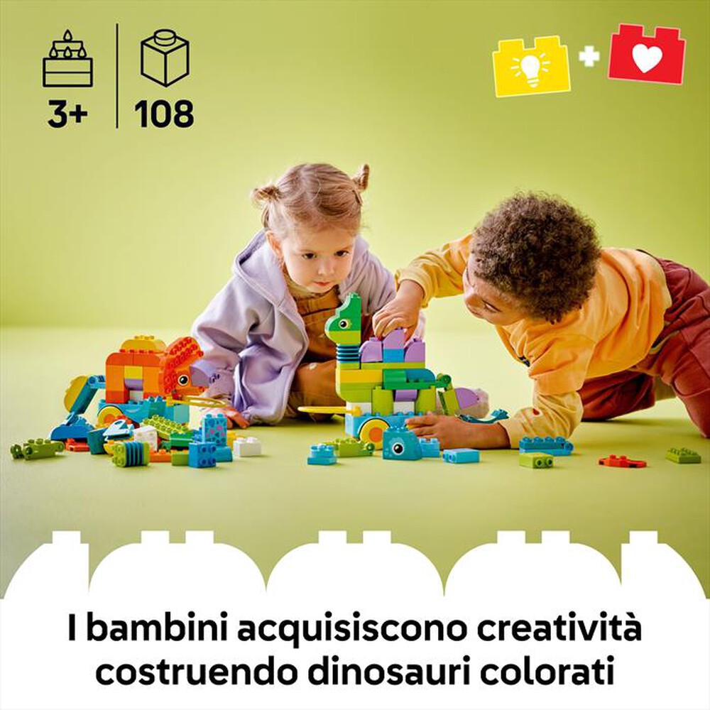Immagine del prodotto LEGO - DUPLO Town Dinosauri su ruote 3 in 1 10451