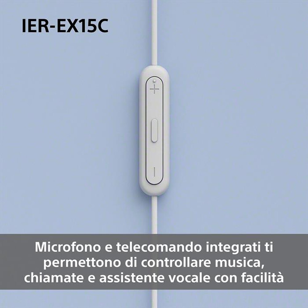 Immagine del prodotto SONY - Auricolari a cavo IEREX15CL.CE7-Blu