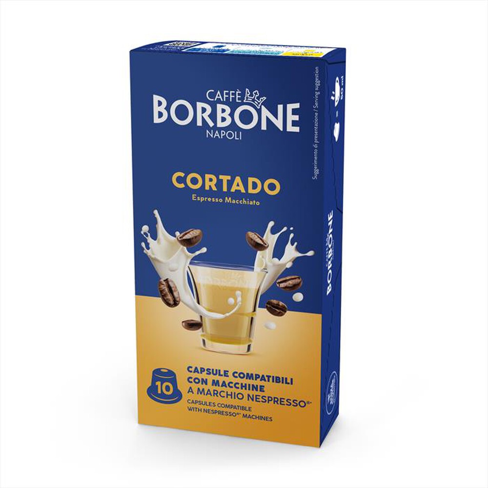 Immagine del prodotto CAFFE BORBONE - ESPRESSO CORTADO - Nespresso 10 Caps-Multicolore
