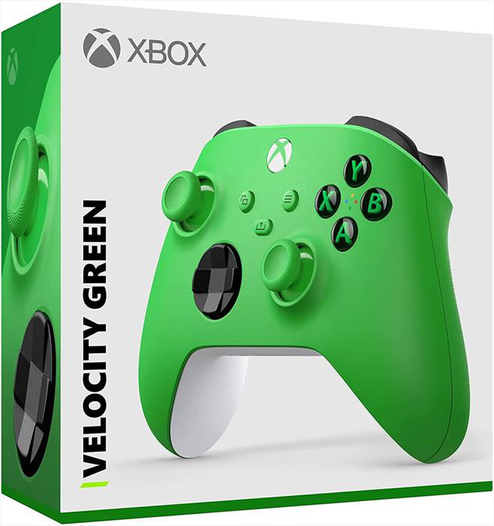 "MICROSOFT - CONTROLLER WIRELESS PER XBOX-VELOCITY GREEN"