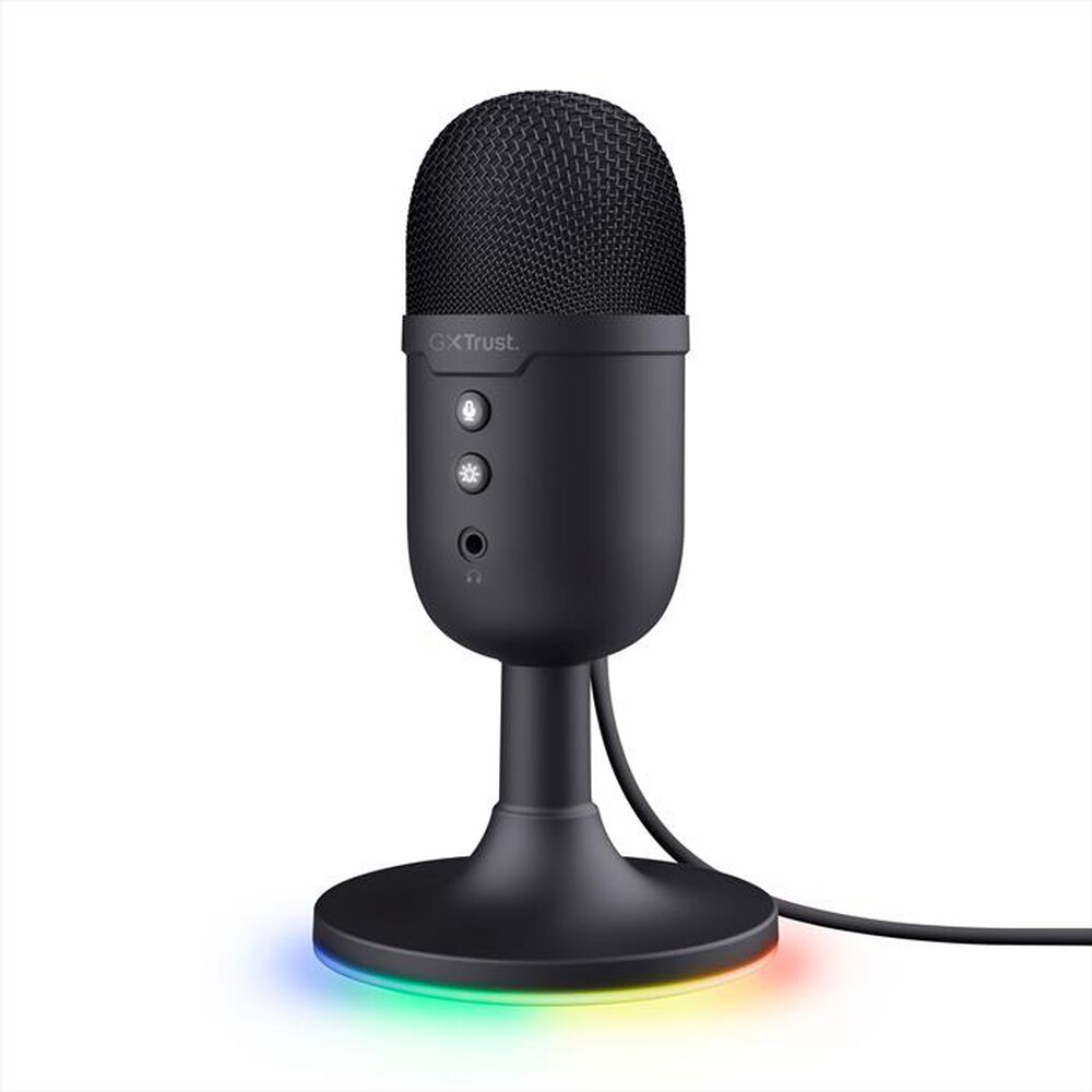 "TRUST - Microfono gaming USB GXT234 YUNIX-Black"