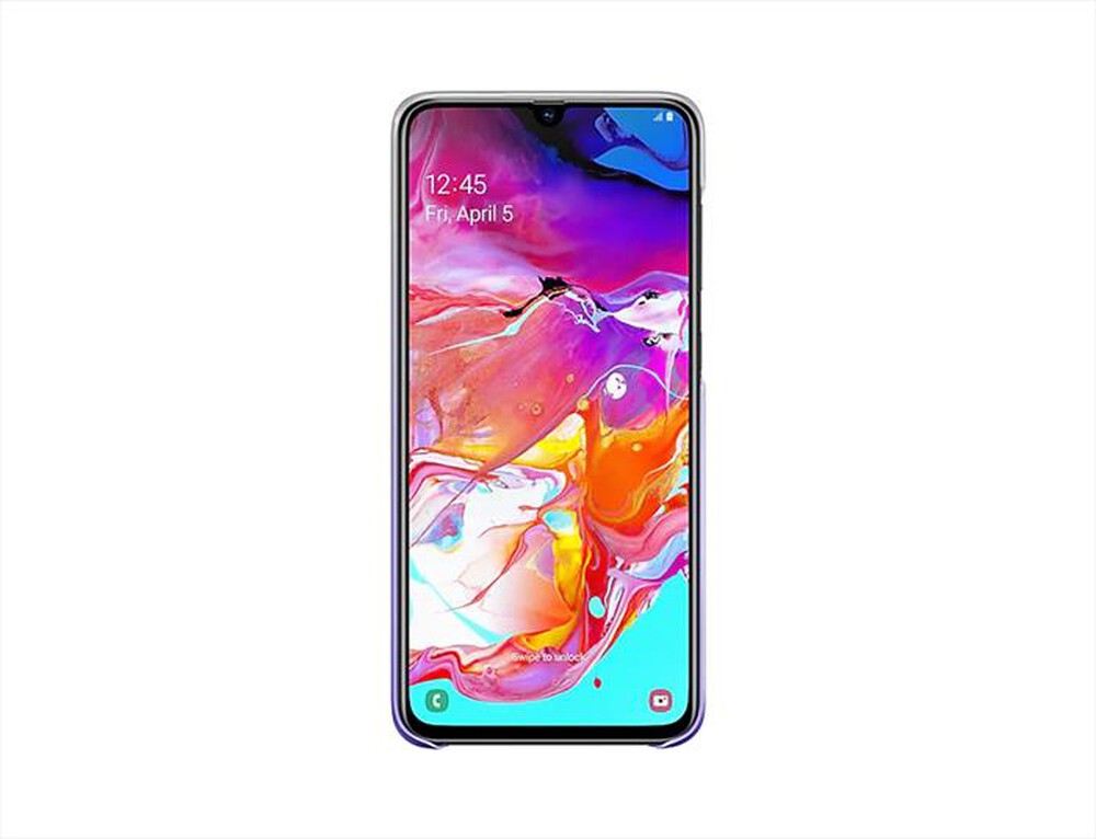 "SAMSUNG - GRADATION COVER GALAXY A70-Viola"