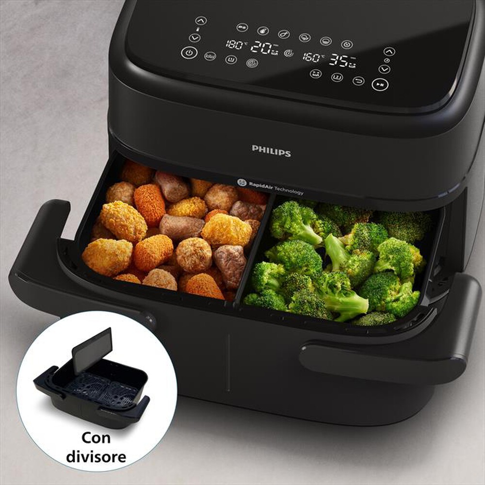 Immagine del prodotto PHILIPS - Friggitrice ad aria AIRFRYER SERIE 1000 NA150/00-Nero