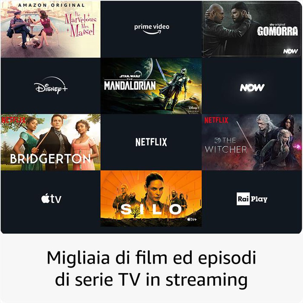 "AMAZON - NUOVO FIRE TV STICK 4K-Nero"