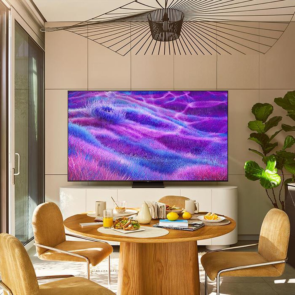 "SAMSUNG - Smart TV MINI LED UHD 4K 50\" QE50QN80FAUXZT-Carbon Silver"