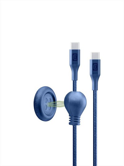 CELLULARLINE - USBDATABUTC2C1MB Cavo USB-da comodino-Blu