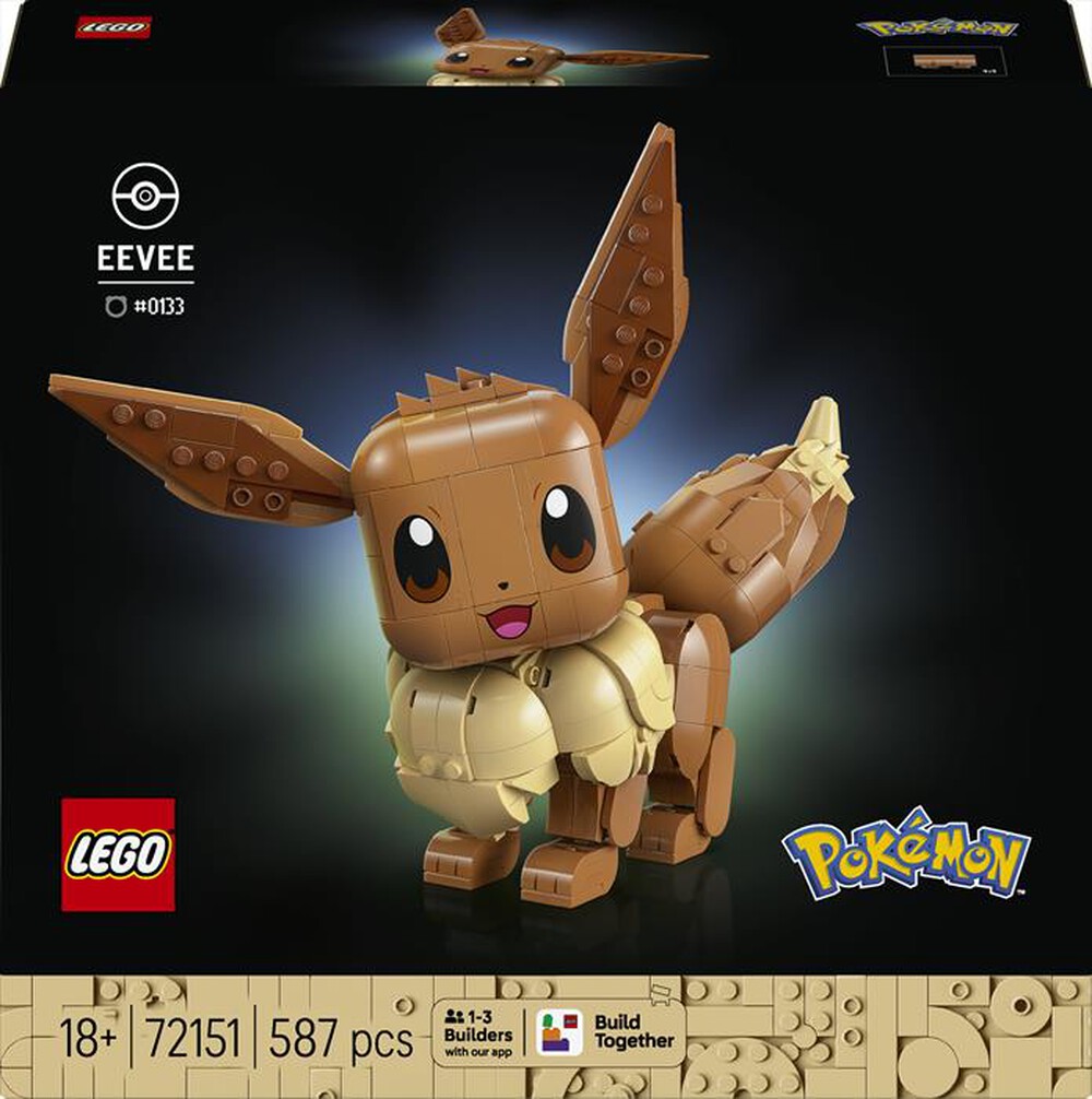 Immagine del prodotto LEGO - POKEMON EEVEE - 72151-Multicolore
