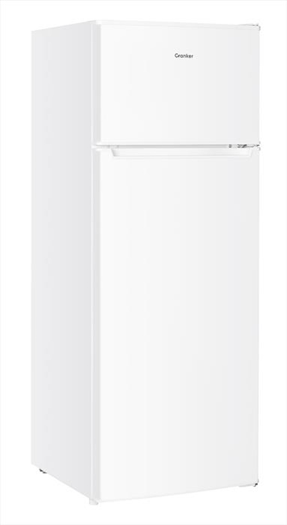 "CRANKER - Frigorifero 2 porte CRDP241BE Classe E 206 lt-BIANCO"