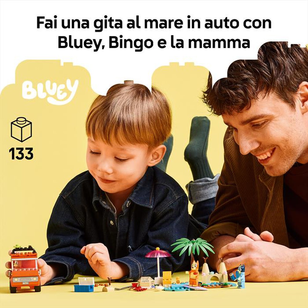 Immagine del prodotto LEGO - BLUEY Vacanza in spiaggia famiglia di BLUEY 11202