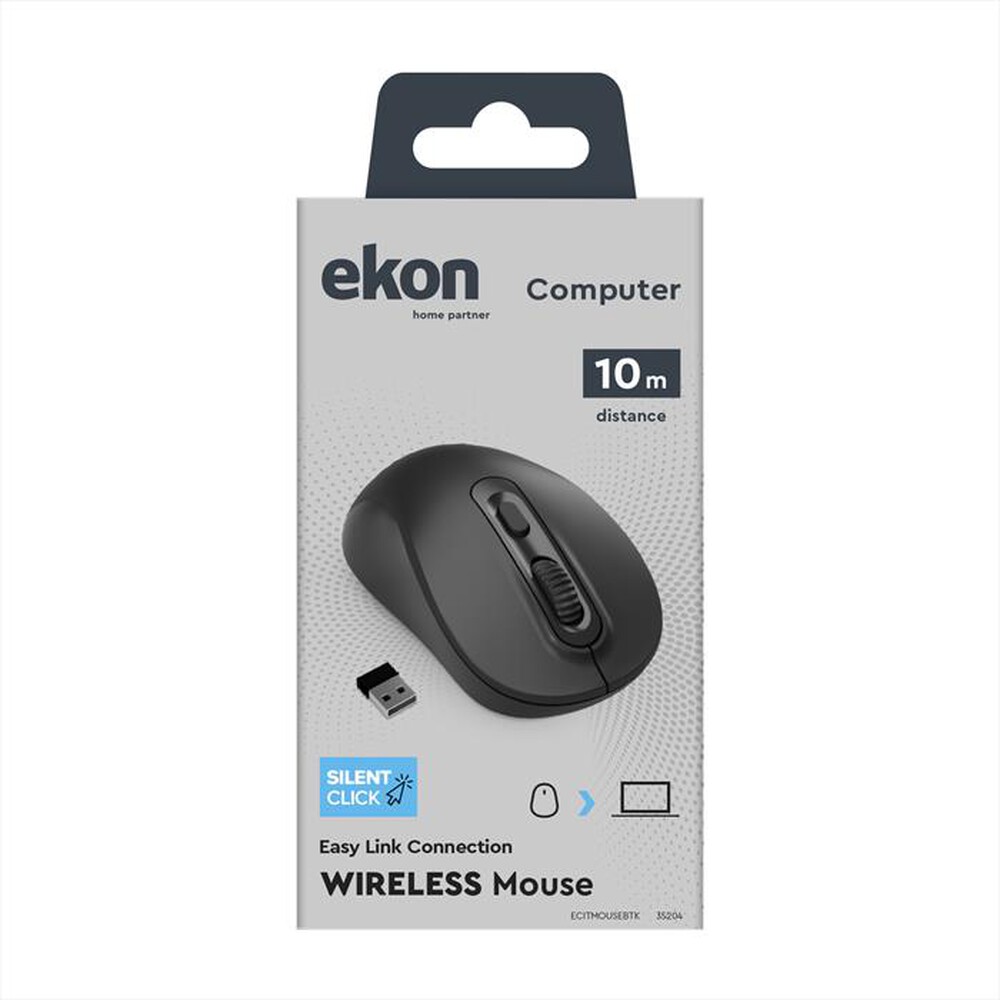 Immagine del prodotto SBS - Mouse wireless ECITMOUSEBTK-Nero