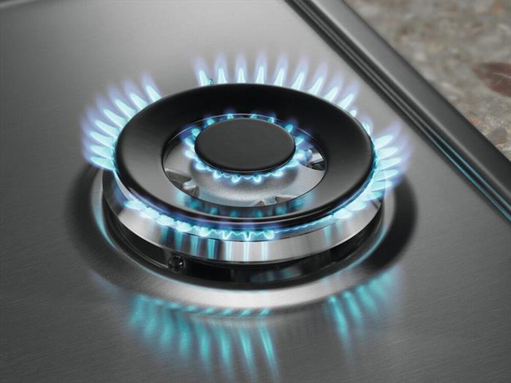 Immagine del prodotto ELECTROLUX - Piano cottura a gas RGG6243LOX 4 fuochi 59,4cm-INOX ANTIMPRONTA