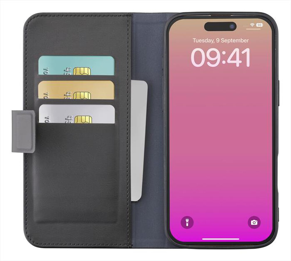 Immagine del prodotto CELLULARLINE - Custodia a libro BOOK AGENDA per IPHONE 17-Nero