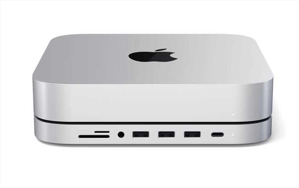 "BELKIN - SUPPORTO CON HUB IN ALLUMINIO PER MAC MINI-argento"