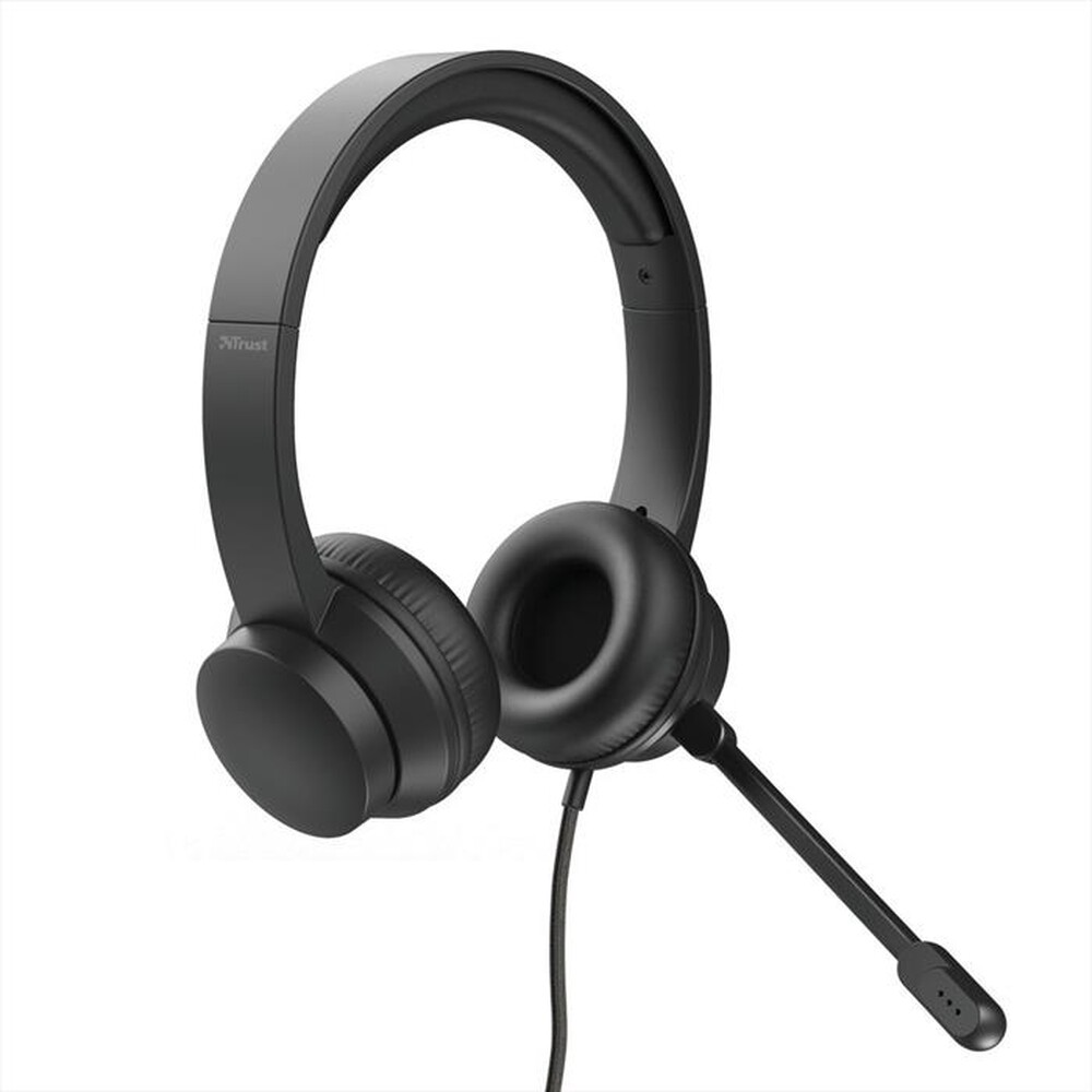 "TRUST - RYDO USB HEADSET-Black"