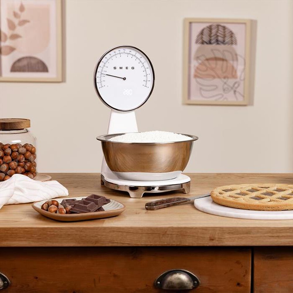 "SMEG - Bilancia da cucina KSF01WHWW-Bianco"