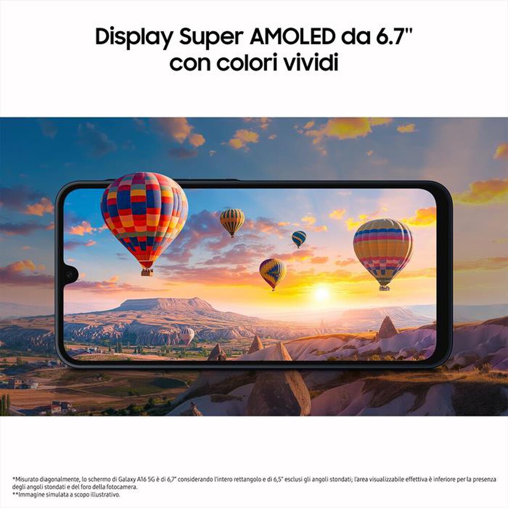 Immagine del prodotto SAMSUNG - Smartphone GALAXY A16 4G 128GB-Black