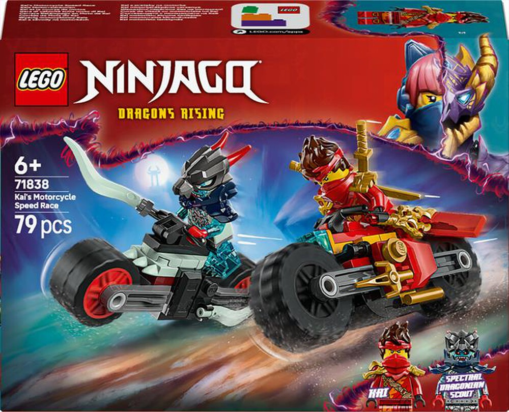 Immagine del prodotto LEGO - NINJAGO Gara di velocit&agrave; sulla moto di Kai 71838