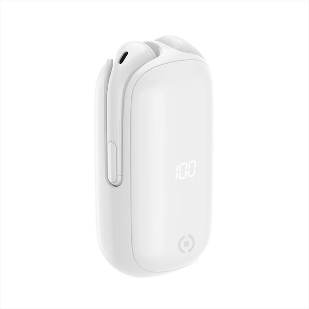 "CELLY - SLIDE1 - BLUETOOTH EARPHONES-Bianco"