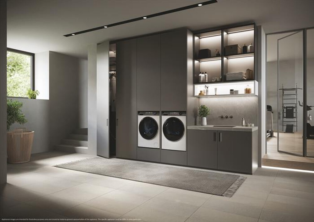"HAIER - Lavatrice HW120-B14IGIEUIT 12 Kg Classe A-White"