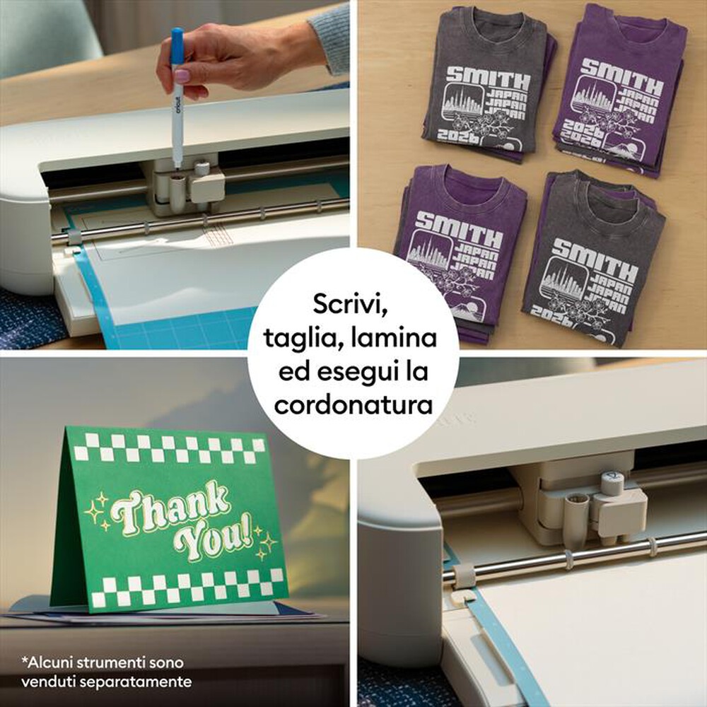 Immagine del prodotto CRICUT - Macchina da taglio EXPLORE 5 CREAM EMEA