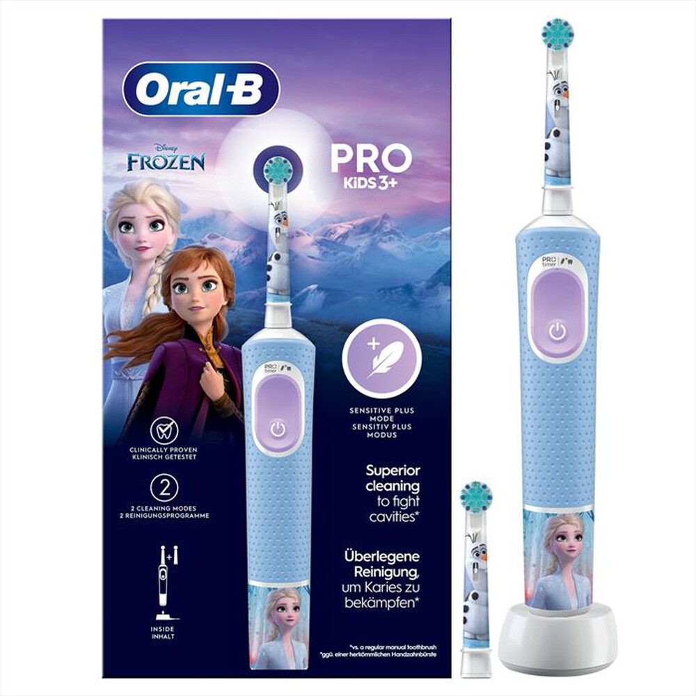 "ORAL-B - Spazzolino elettrico PRO KIDS-Azzurro"