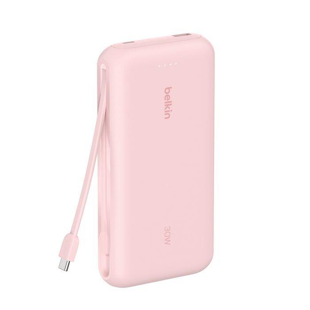 Immagine del prodotto BELKIN - 20K PD30W INTEGRATED USB-C CABLE POWER BANK-Rosa