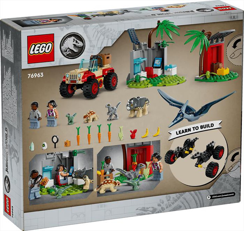 Immagine del prodotto LEGO - JURASSIC WORLD Centro soccorso babydinosauri 76963