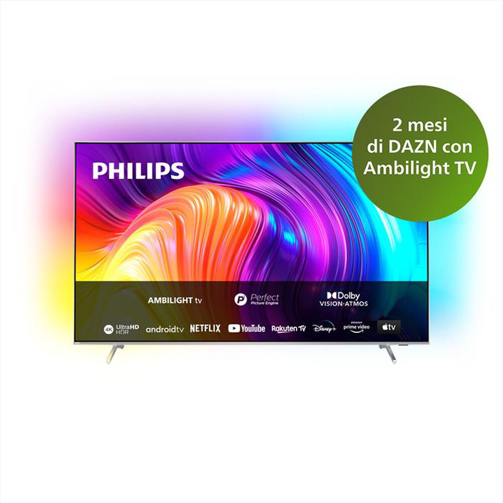 "PHILIPS - Ambilight Smart TV LED UHD 4K 86\" 86PUS8807/12-Silver"