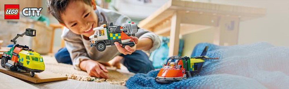 Immagine del prodotto LEGO - CITY Remix aereo, camion di servizio - 60505