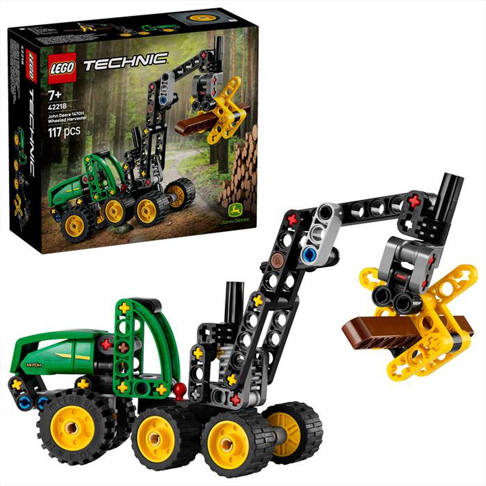 Immagine del prodotto LEGO - TECHNIC Mietitrebbia gommato John Deere - 42218-Multicolore