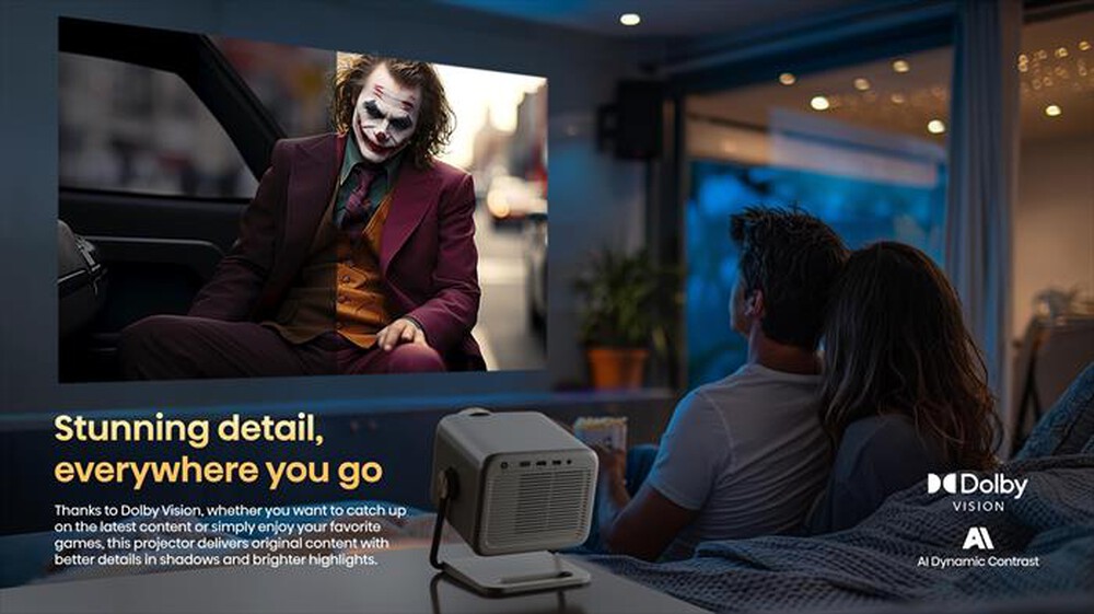 Immagine del prodotto HISENSE - Mini Proiettore Smart 4K M2 PRO-Grigio