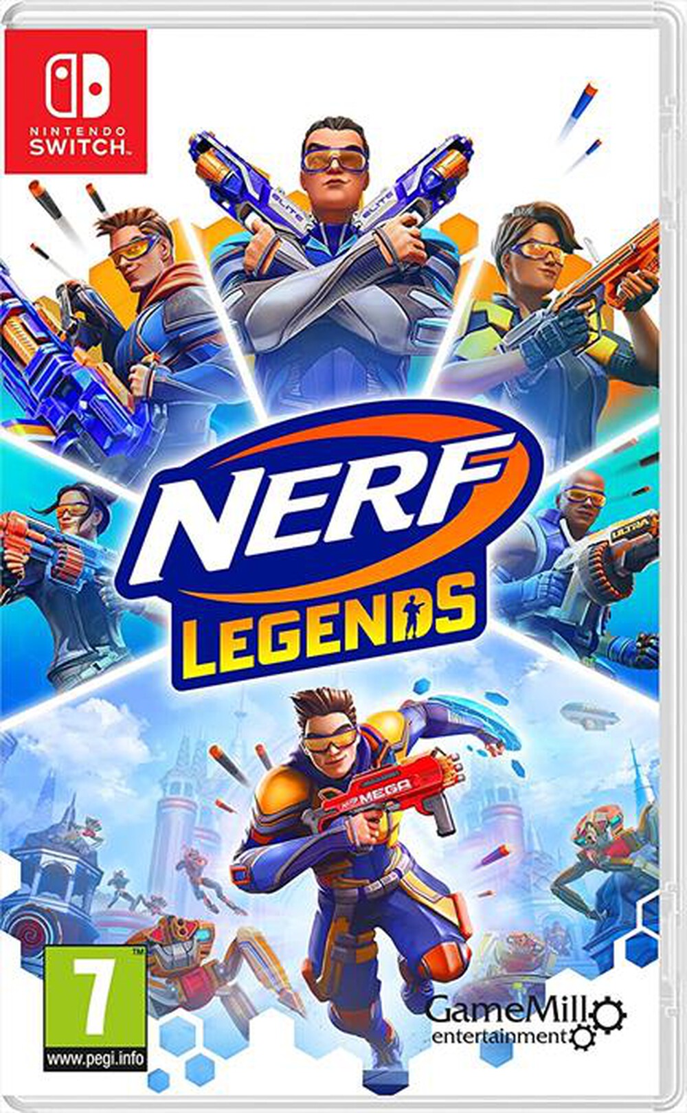 "MT-DISTRIBUTION - Nerf Legends - Nintendo Switch"