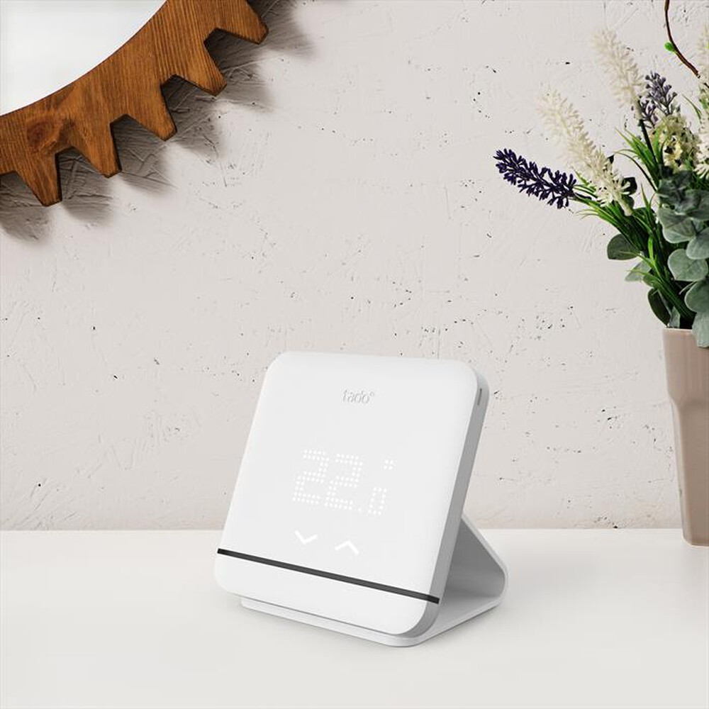 "TADO - Controllo Climatizzazione Intelligente V3+ e Stand-White"