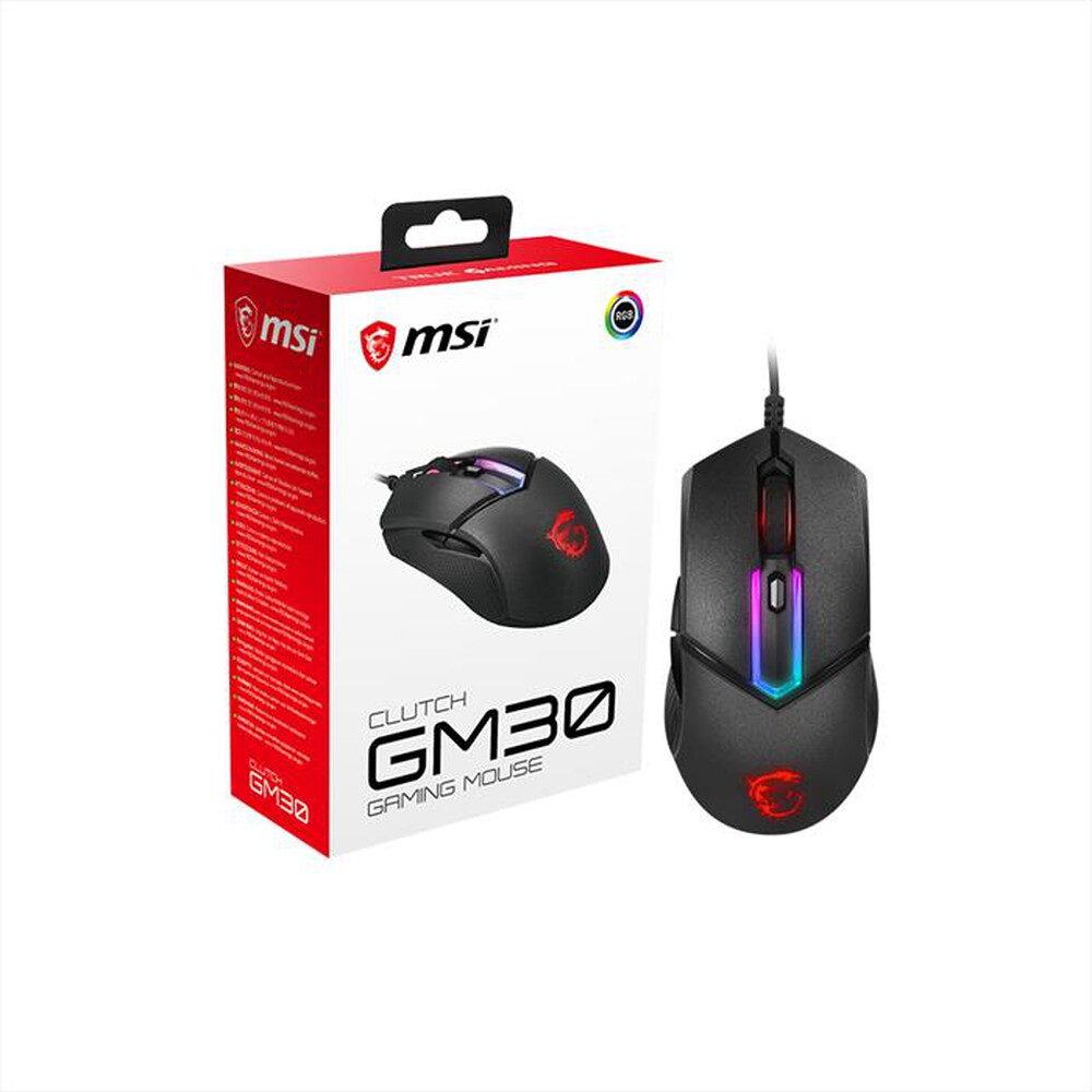 "MSI - CLUTCH GM30-Nero"
