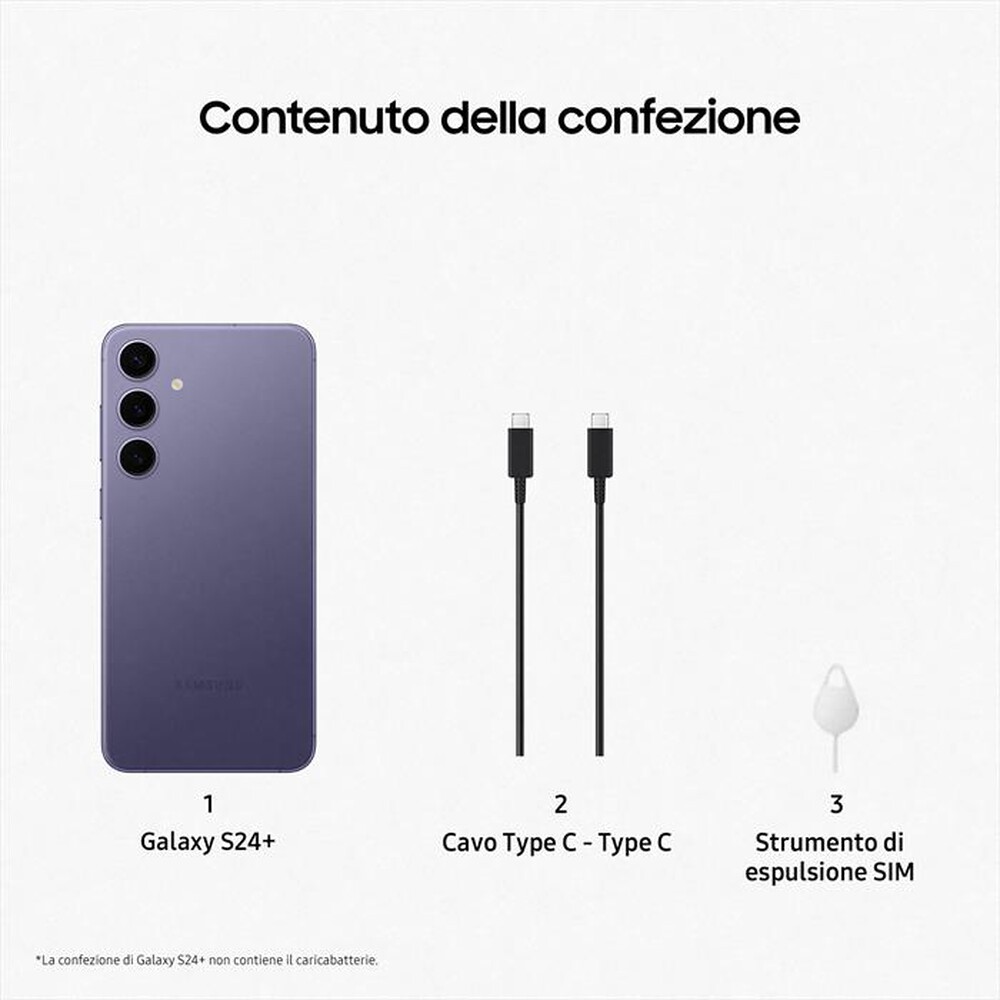 "SAMSUNG - GALAXY S24+ 256GB-Cobalt Violet"