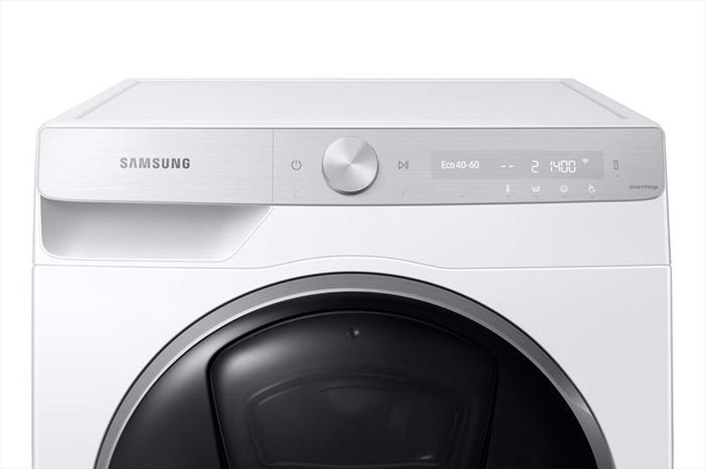 "SAMSUNG - Lavatrice WW90T954ASH/S3 QUICKDRIVE AI CONTROL 9Kg-BIANCO CON OBLO' Shiny Black"