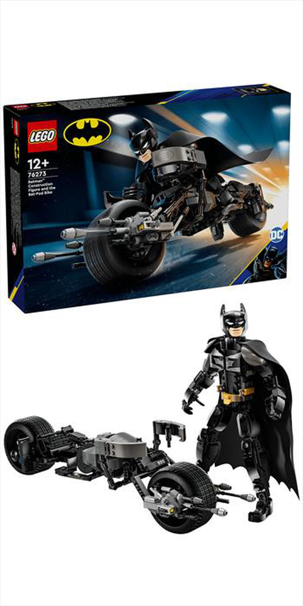 Immagine del prodotto LEGO - SUPER HEROES Personaggio Batman con Bat-Pod 76273