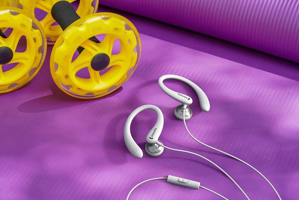 "PHILIPS - TAA1105WT/00-Cuffie Sport con filo - Bianco"