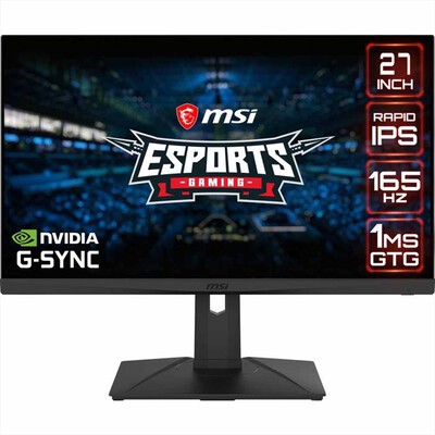 MSI - Monitor Gaming LED FHD 27" OPTIX G273QPF-Nero