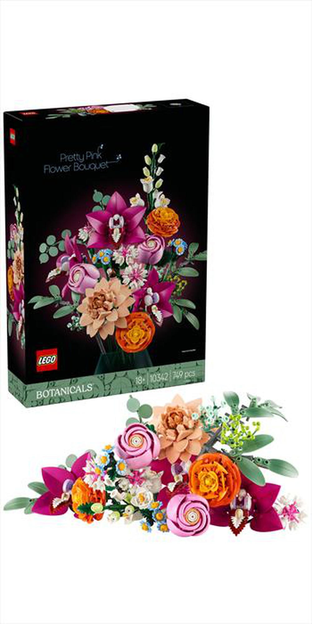 Immagine del prodotto LEGO - BOTANICALS Bouquet di fiori rosa 10342