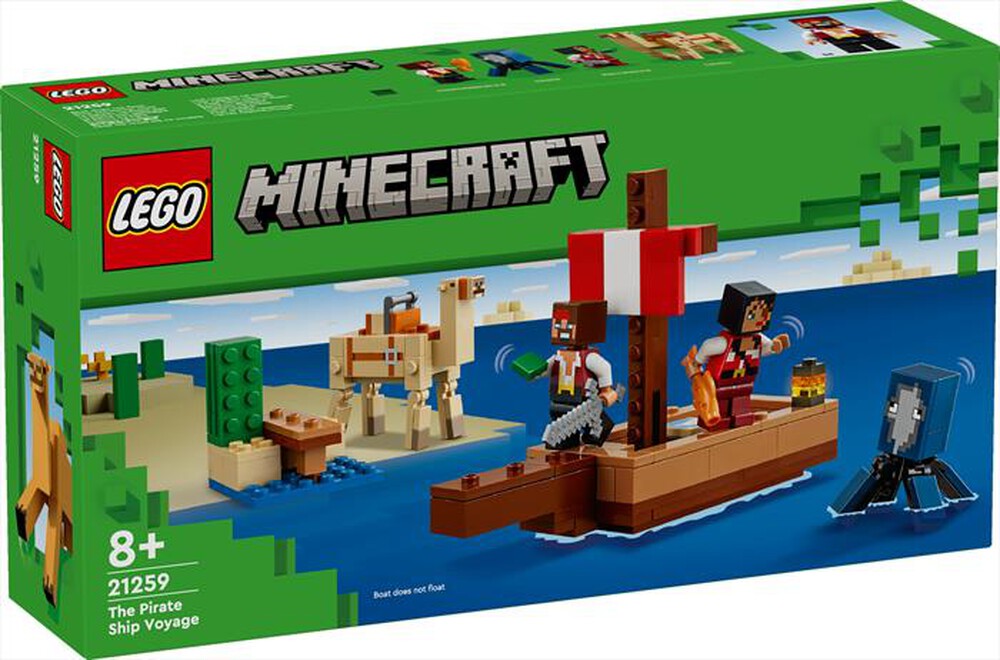 Immagine del prodotto LEGO - MINECRAFT Il viaggio del galeone dei pirati 21259