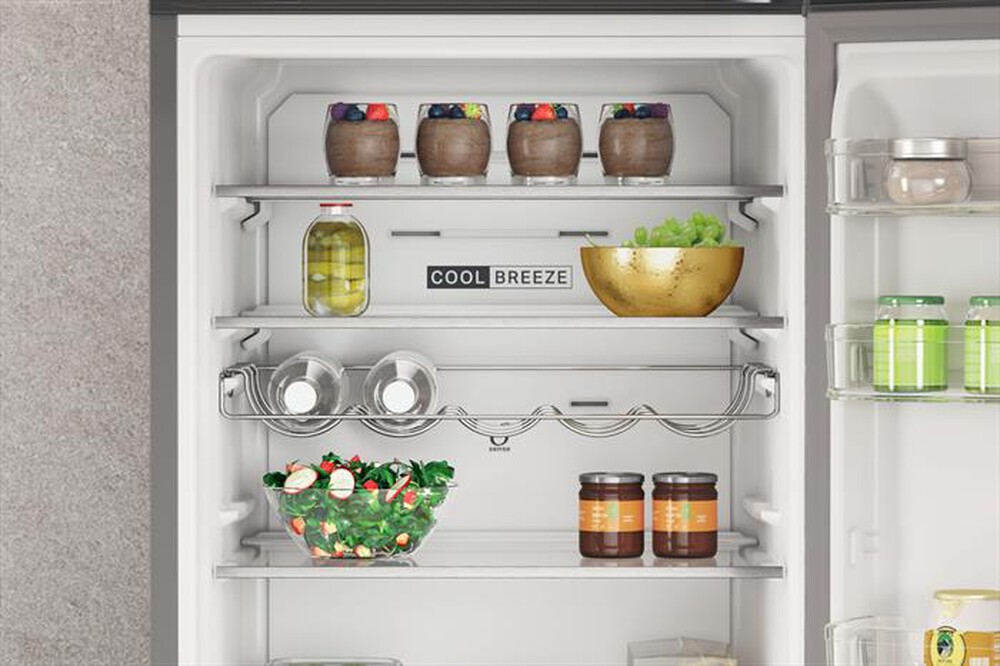 "WHIRLPOOL - Frigorifero combinato W7X 92I OX Classe E 367 lt-Stainless steel"