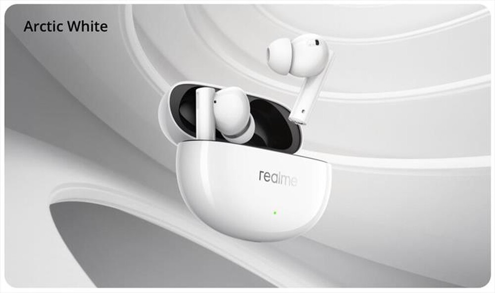 "REALME - BUDS AIR 5 WIRELESS EAR BUDS-Arctic White"