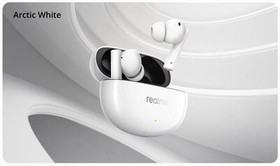 REALME - BUDS AIR 5 WIRELESS EAR BUDS-Arctic White
