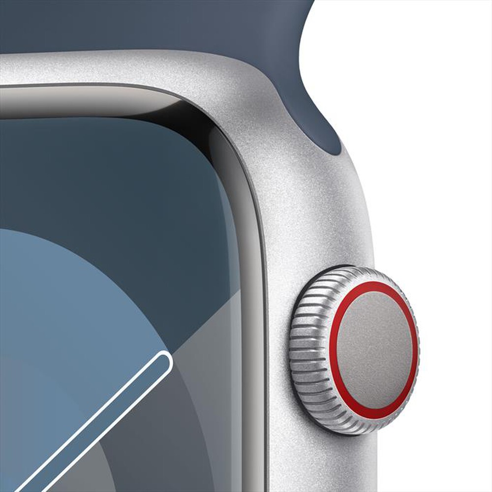 "APPLE - Watch Series 9 GPS + Cellular Cassa 45mm - M/L-Blu Tempesta"